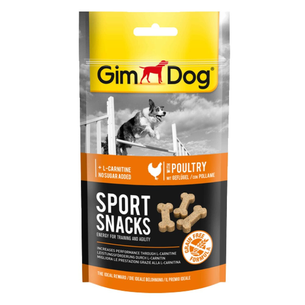 Gimdog Sportsnacks Tavuk Ve L-carnitinli Köpek Ödül Tableti 60 GR | SRC: Barcode: 4002064500119